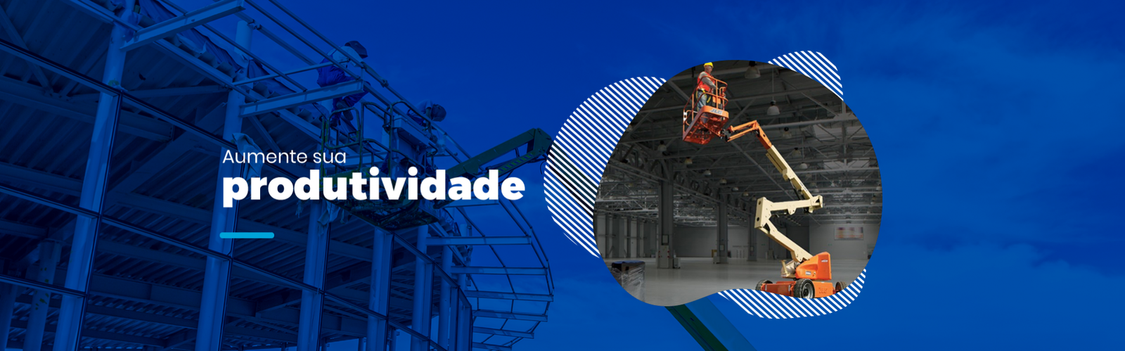 Plataforma banner – AUMENTE SUA PRODUTIVIDADE