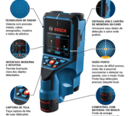 DETECTOR DE MATERIAIS