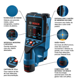 DETECTOR DE MATERIAIS